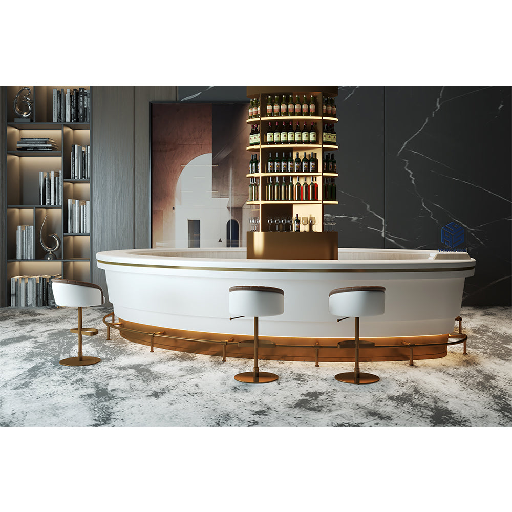 How to build a raised bar countertop?