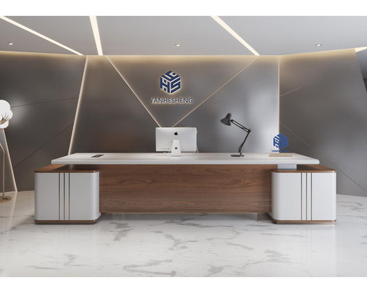 Blog 1 Why choose custom solid surface stone office furniture with us？
