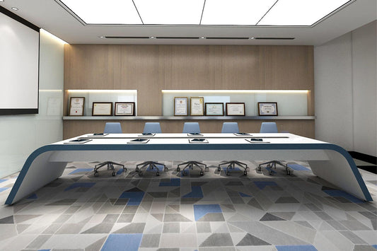 YHS Conference Table Long Table Modern Creative Conference Room