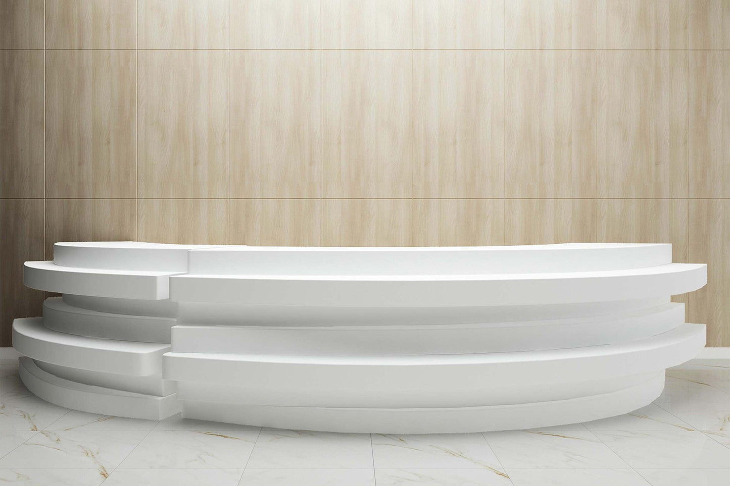 modern reception desk for sale interesting  custom half round white desk for office