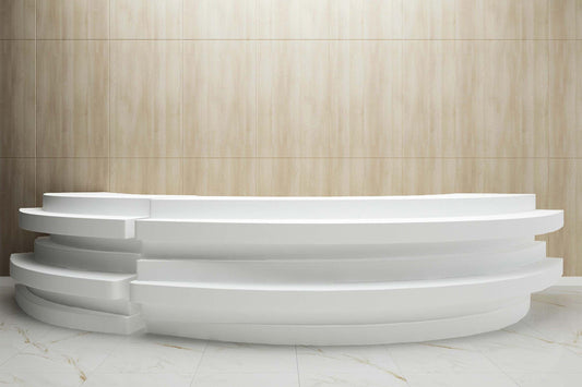 modern reception desk for sale interesting  custom half round white desk for office